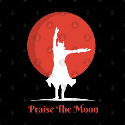 Bloodborne Praise The Moon Throw Pillow Official Haikyuu Merch