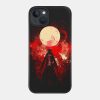 Red Moon Art Phone Case Official Haikyuu Merch