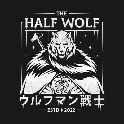 Half Wolf Knight T-Shirt Official Haikyuu Merch