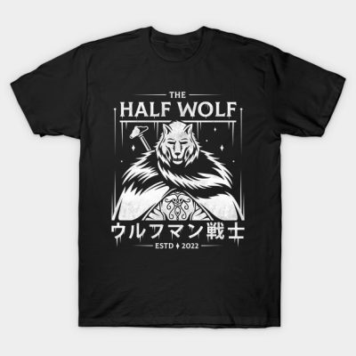 Half Wolf Knight T-Shirt Official Haikyuu Merch