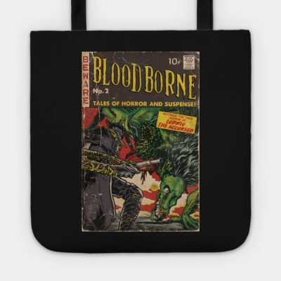 Bloodborne Comic Cover Fan Art Tote Official Haikyuu Merch