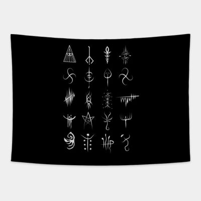 Bloodborne Caryll Runes Tapestry Official Haikyuu Merch