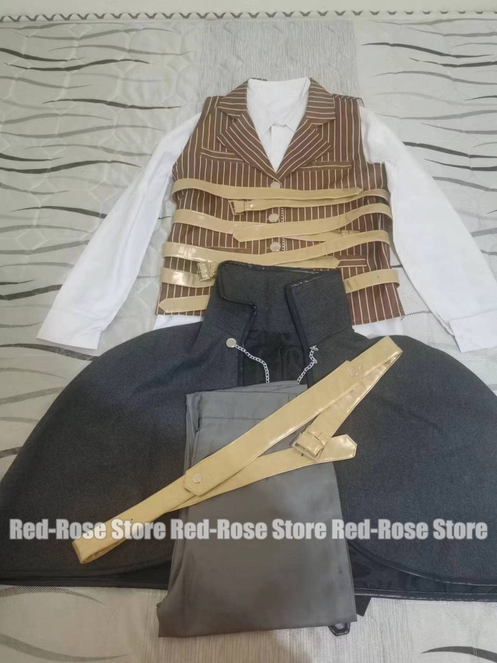 Bloodborne Cosplay Costume Outfit Full Set The Hunter Black Cosplay Hat Jacket 4 - Bloodborne Store