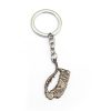 Game Bloodborne Keychain For Men PS4 Key Chain Car Metal Axe Key Ring Women llaveros para 5 - Bloodborne Store