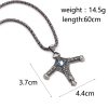 New Game BLOODBORNE Jewelry Necklace Vintage Cross Necklace Pendants For Men Amulet Necklace Masculino Collar Wholesale 1 - Bloodborne Store